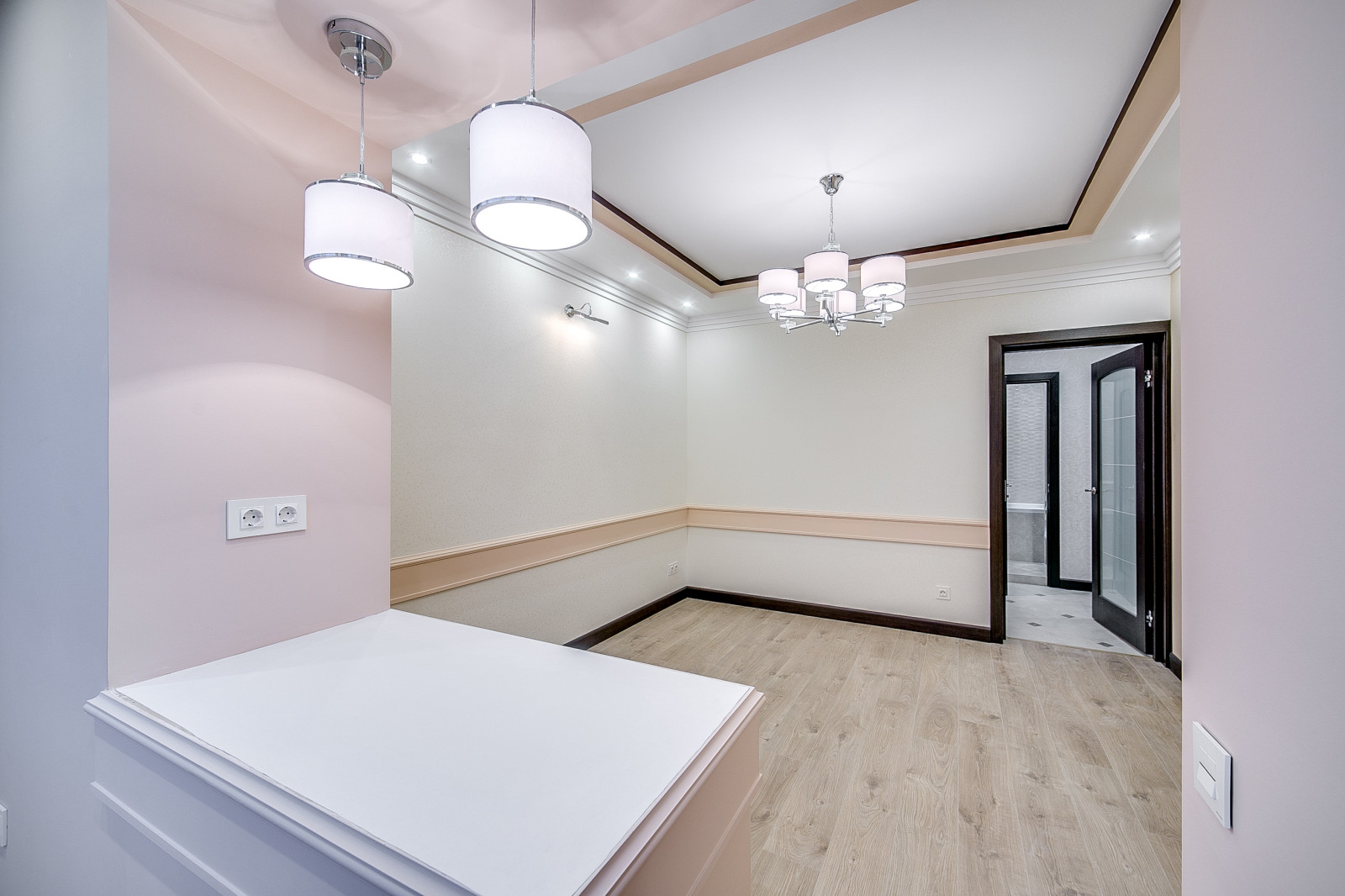 Классический дизайн квартиры 55м2