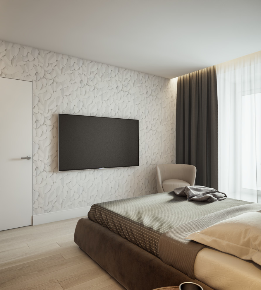 Интерьер двухкомнатной квартиры 65м2 на Озерной улице