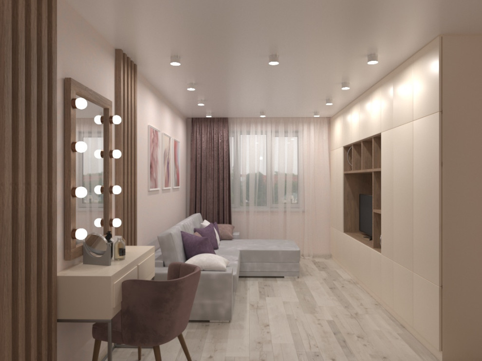 Дизайн-проект однокомнатной квартиры