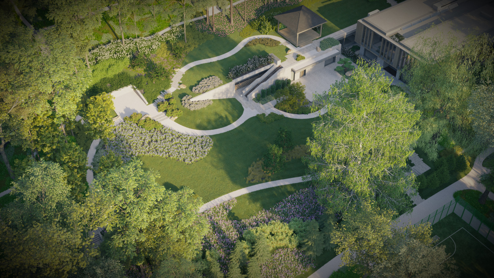 Сад на склоне. 5 Га 2020 г