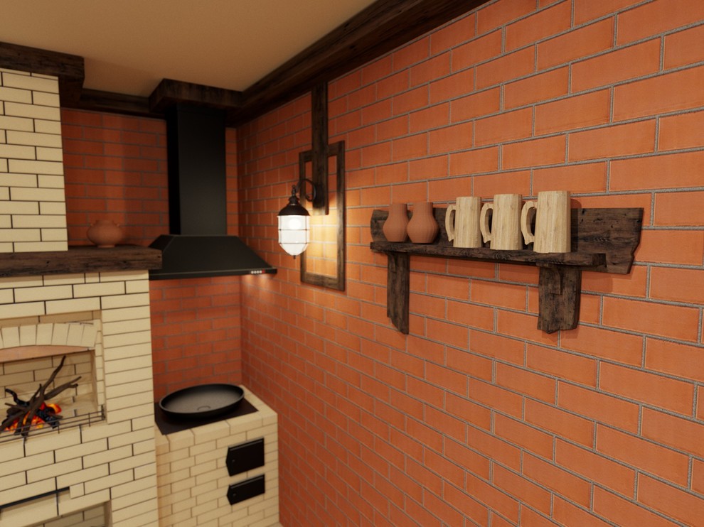 Беседка в загородном доме