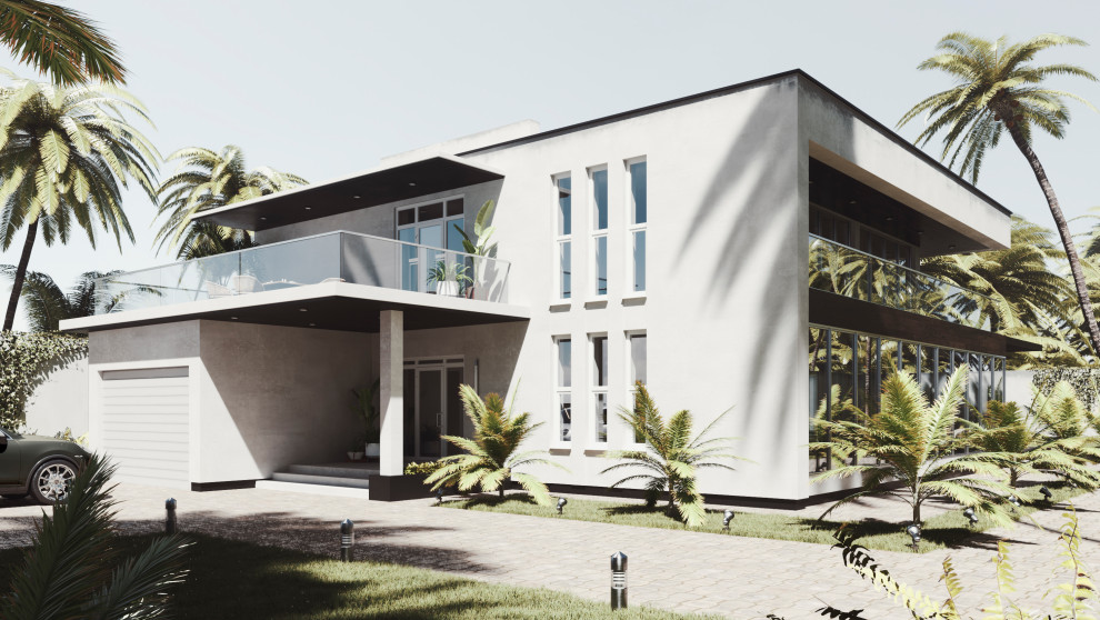 Загородный жилой дом-резиденция площадью 440 м.кв.