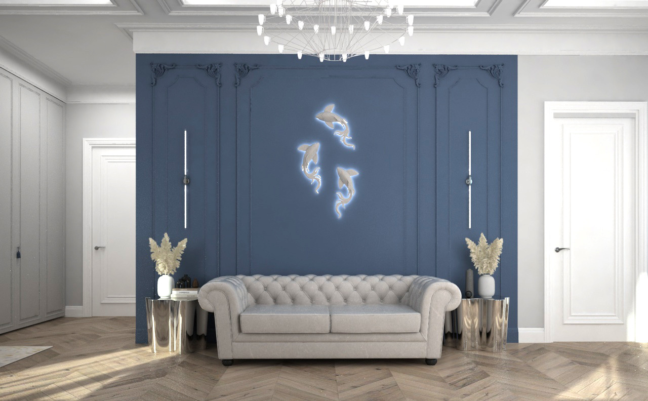 Классический дизайн коттеджа г. Пенза