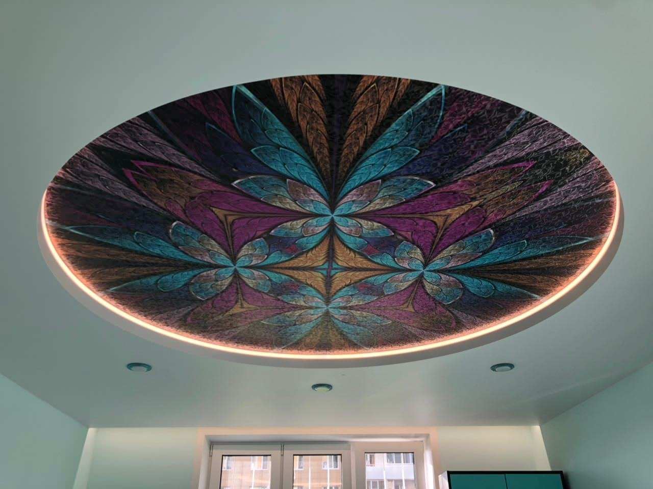 Обложка проекта: Фотопечать на потолках