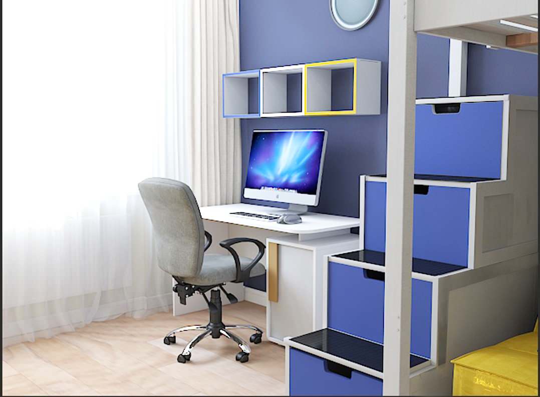 Обложка проекта: комната мальчика