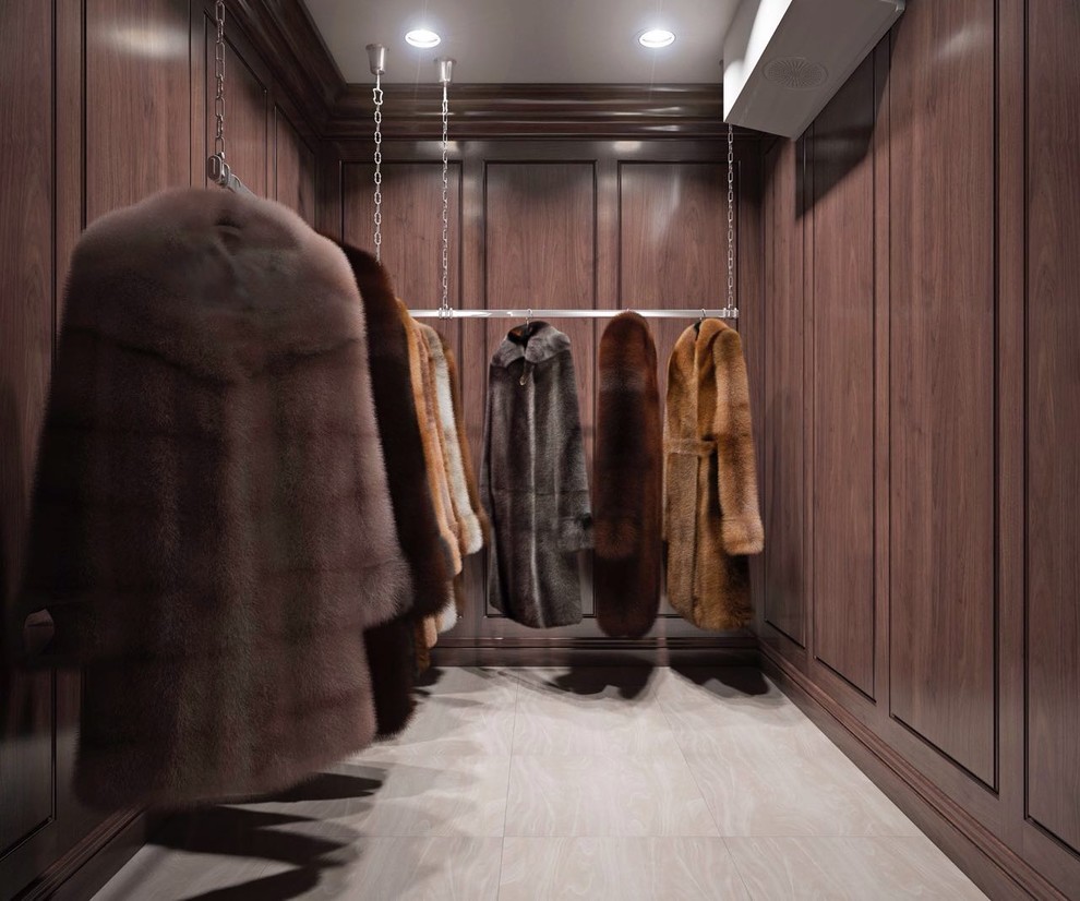 Дизайн-проект шубной комнаты от  «Strekoza Design»