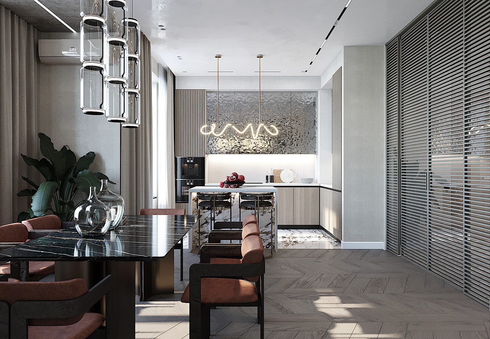 Обложка проекта: Интерьер 3-комнатной квартиры в ЖК Verona