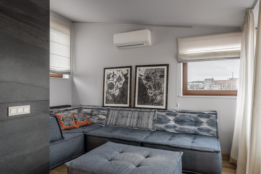 Двухуровневая квартира с большой террасой