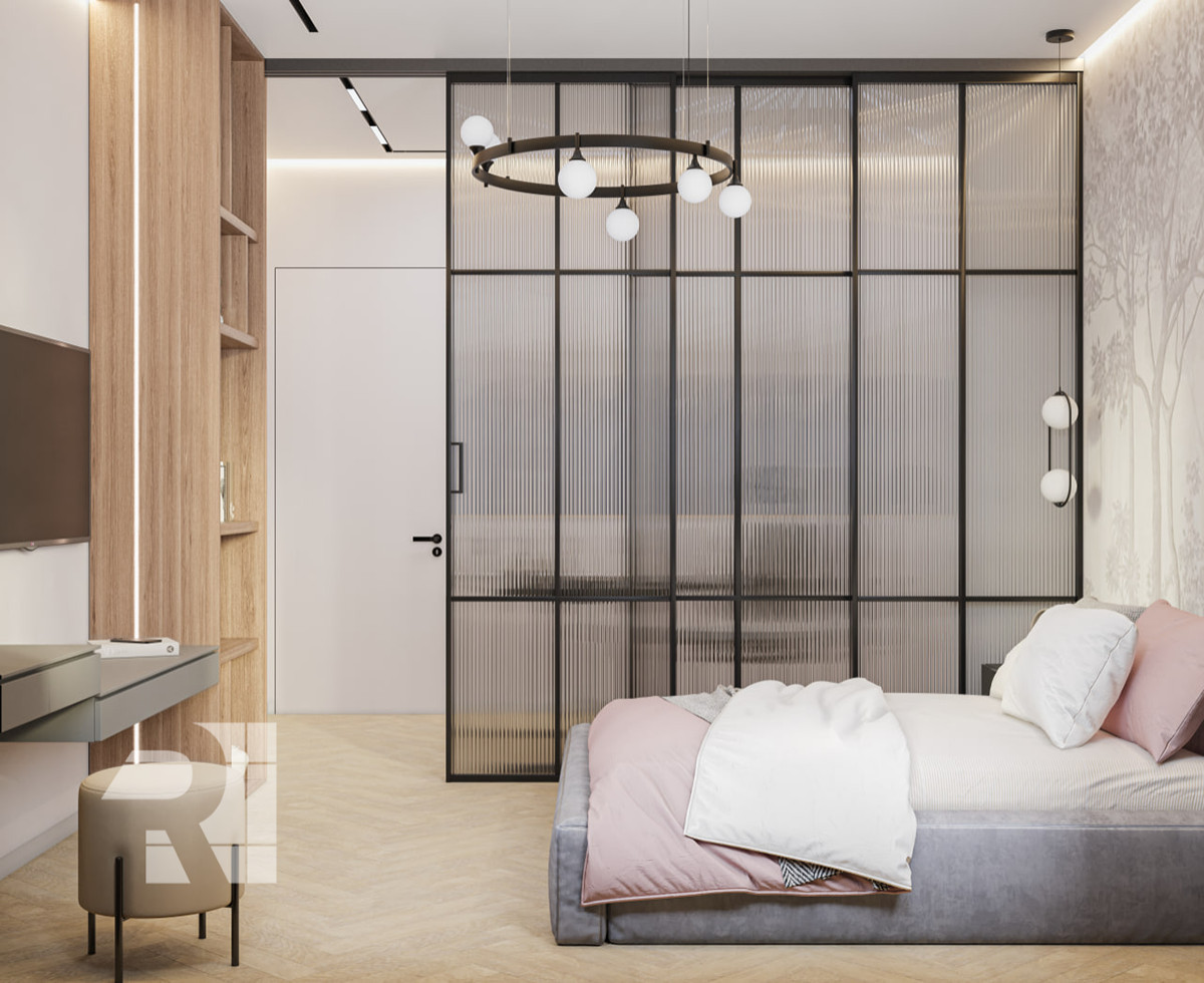 Двухкомнатная квартира в современном стиле