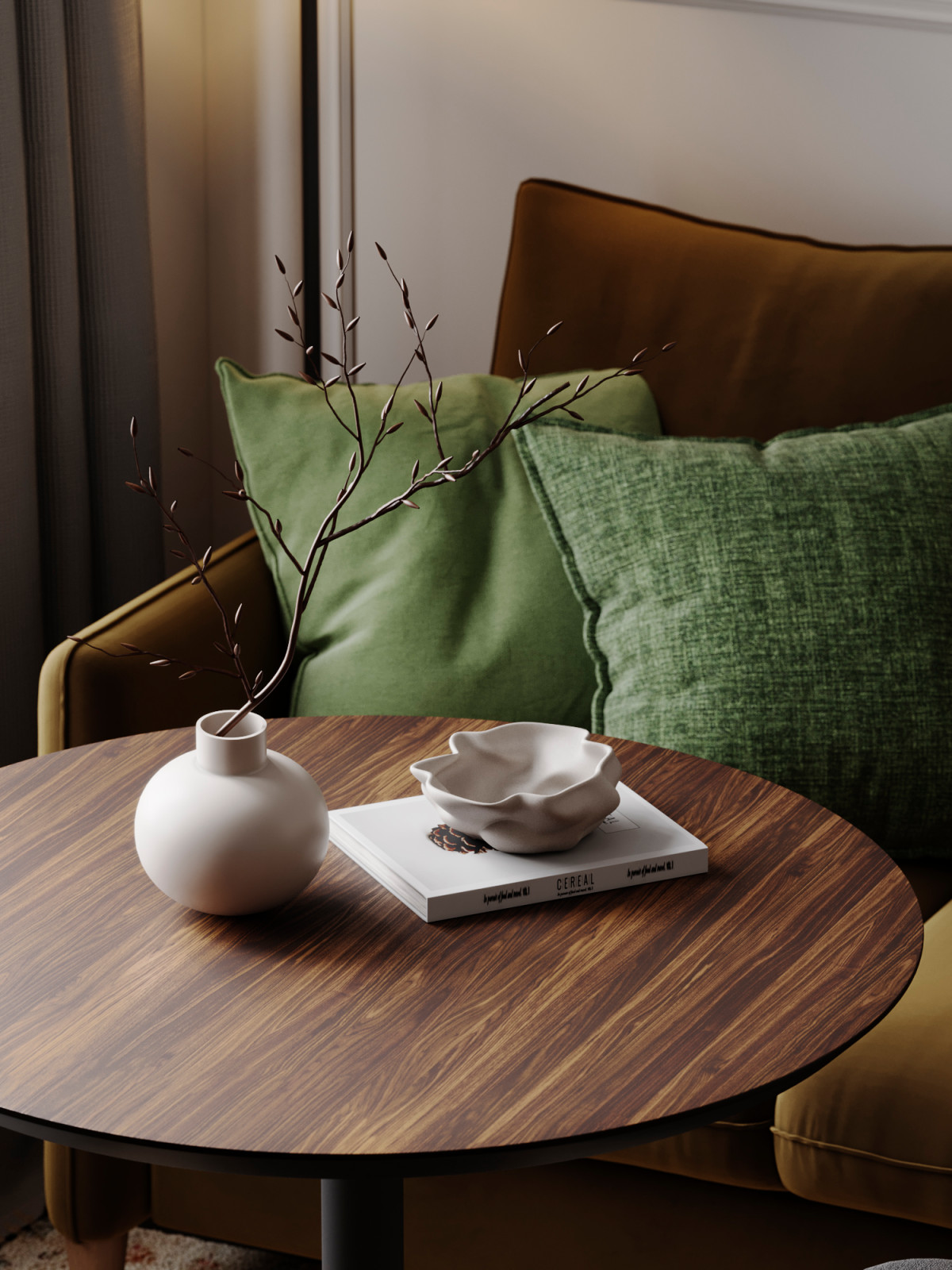 Уютный интерьер в ЖК Западный Порт