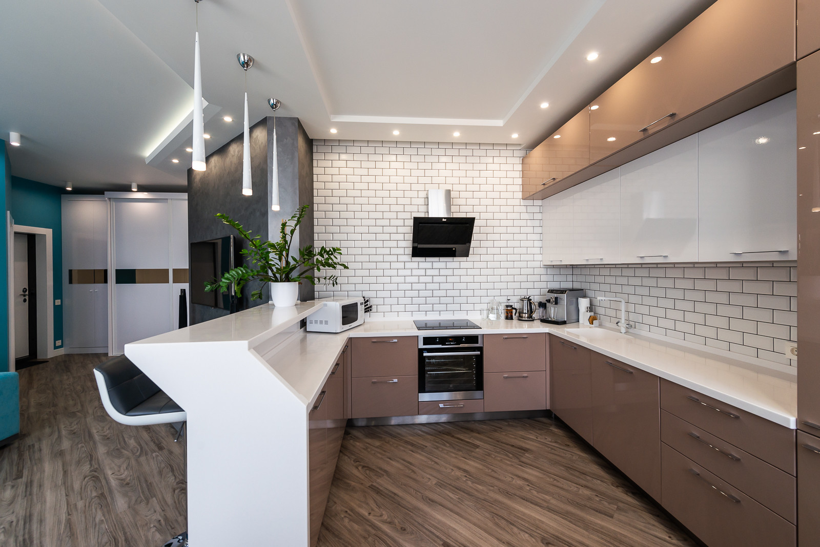 Реализованный интерьер квартиры ЖР "Лесная поляна"