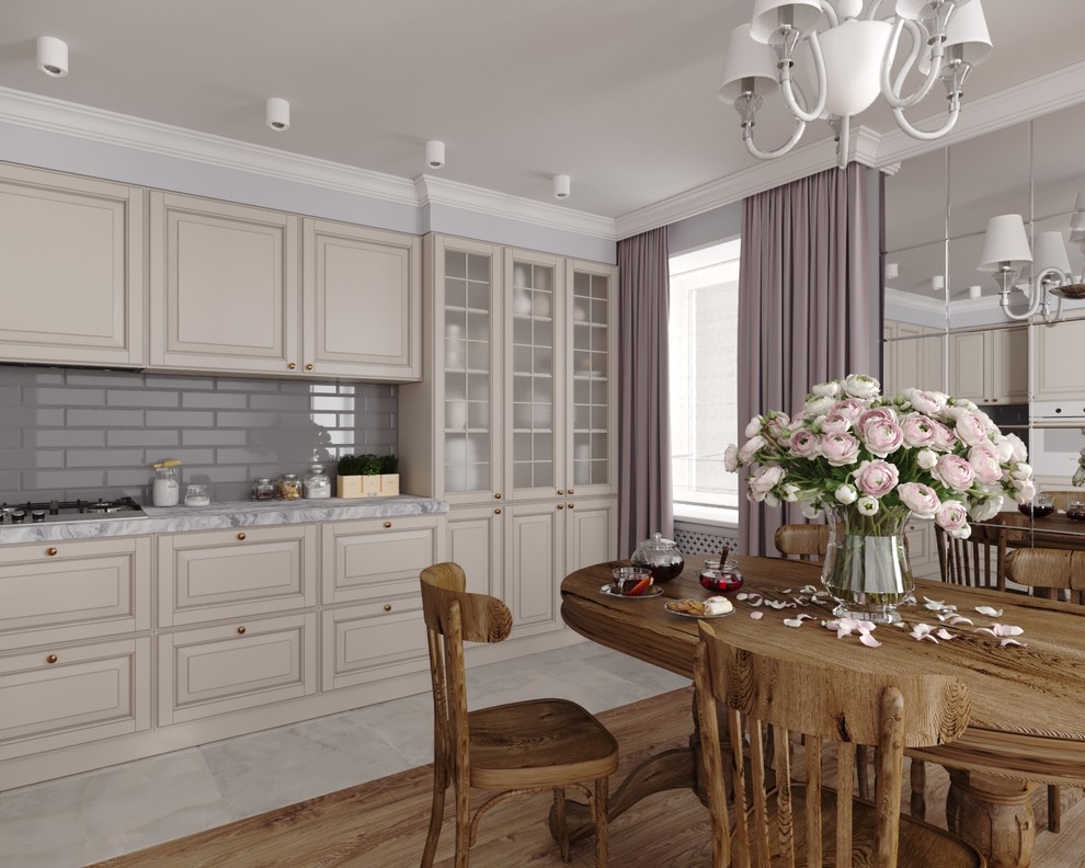 Воздушная гостиная в стиле городская классика