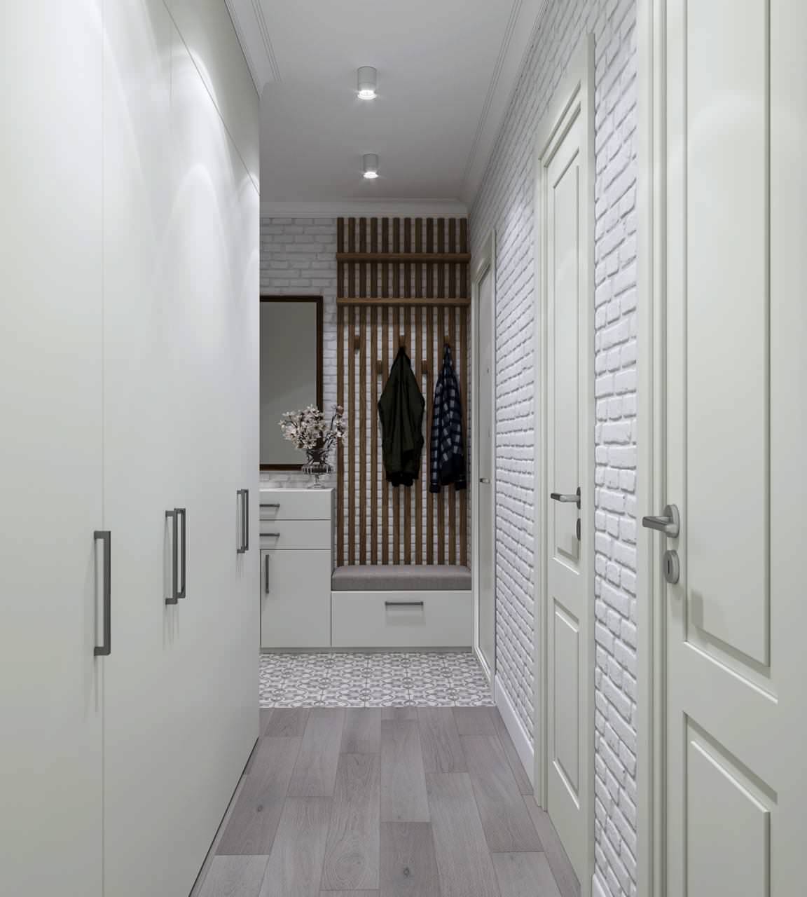 Трехкомнатная квартира в скандинавском стиле