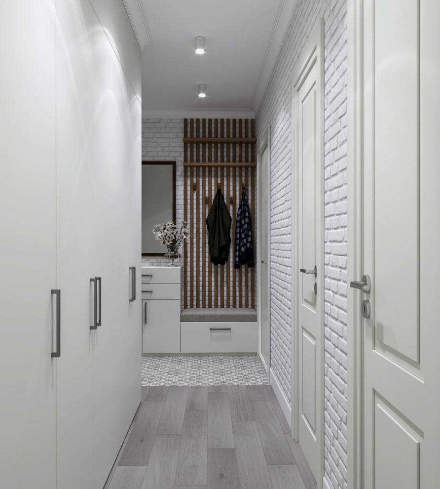 Трехкомнатная квартира в скандинавском стиле