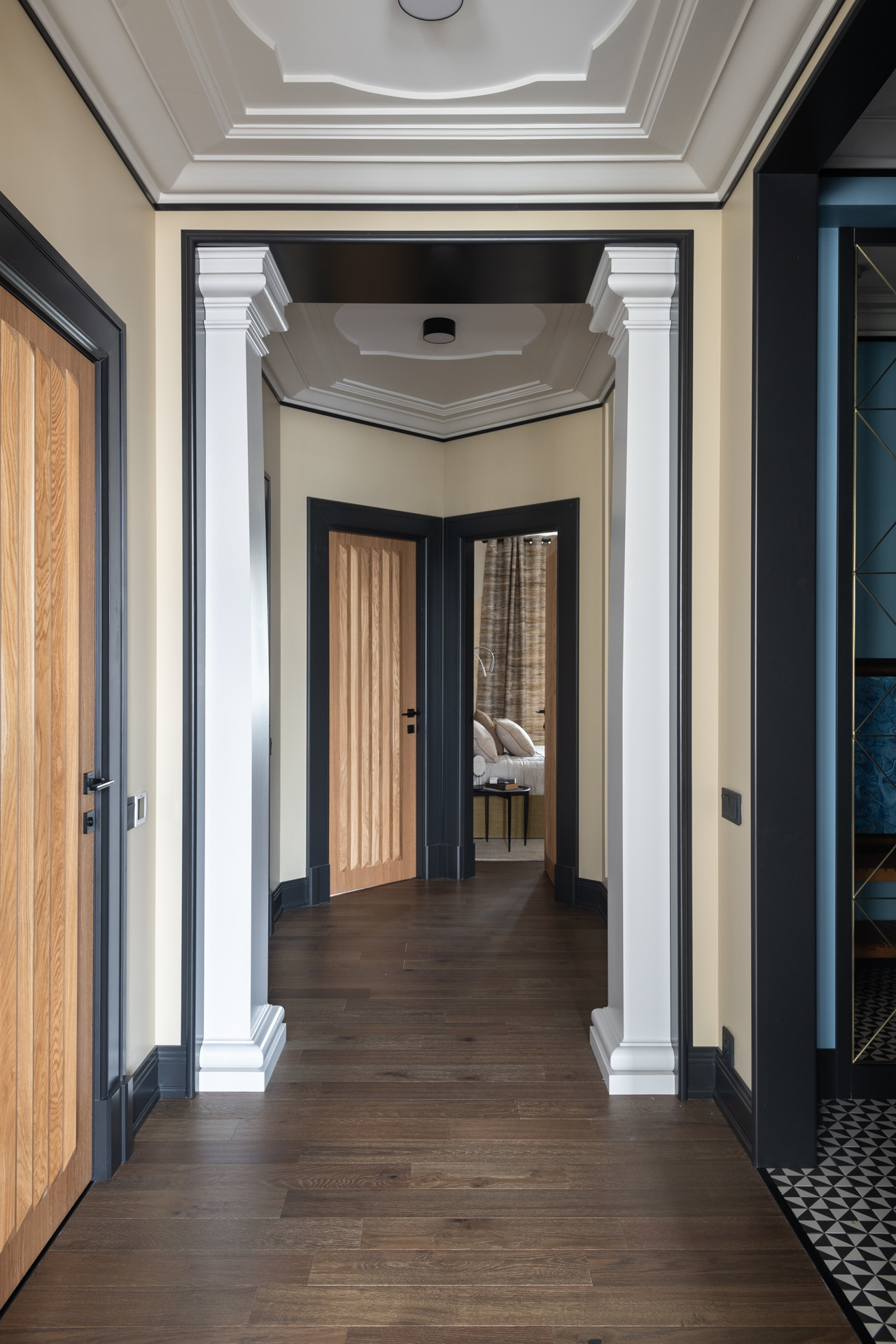 Houzz тур: Казанский интерьер, вдохновленный зимним Ленинградом