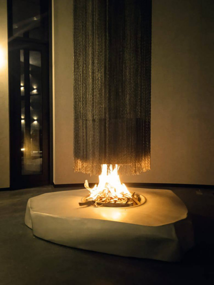 Обложка проекта: КАМИН из формованной стали