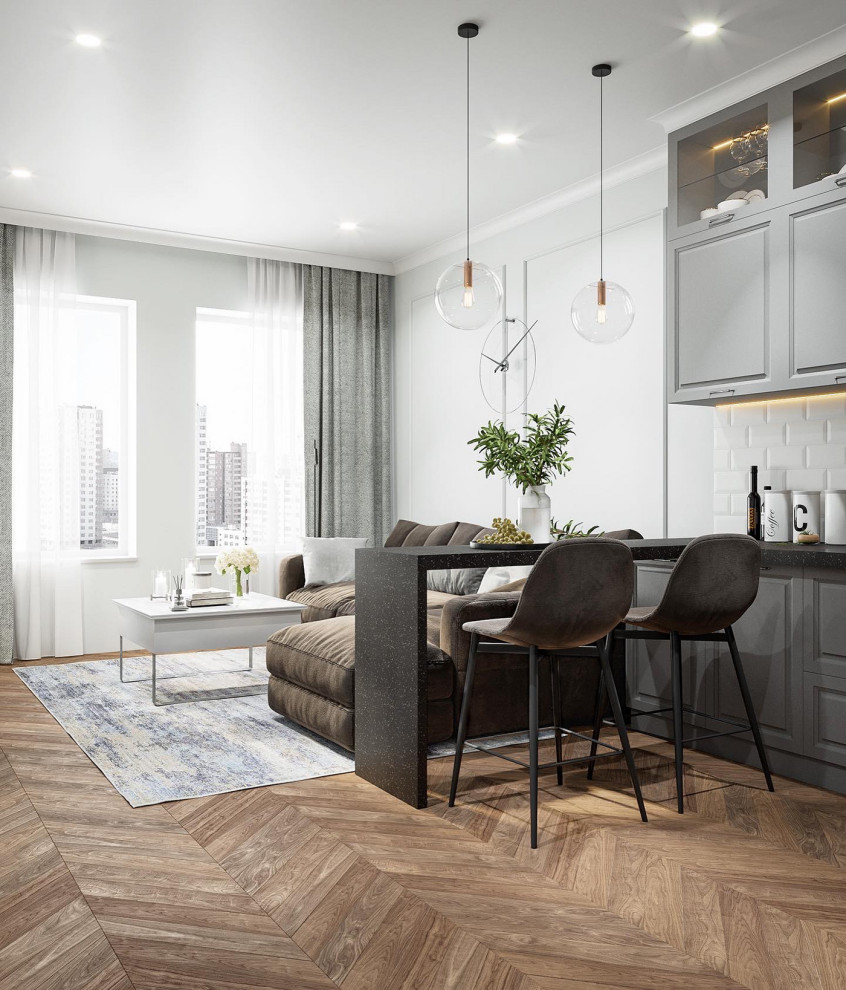 Квартира для молодой девушки.