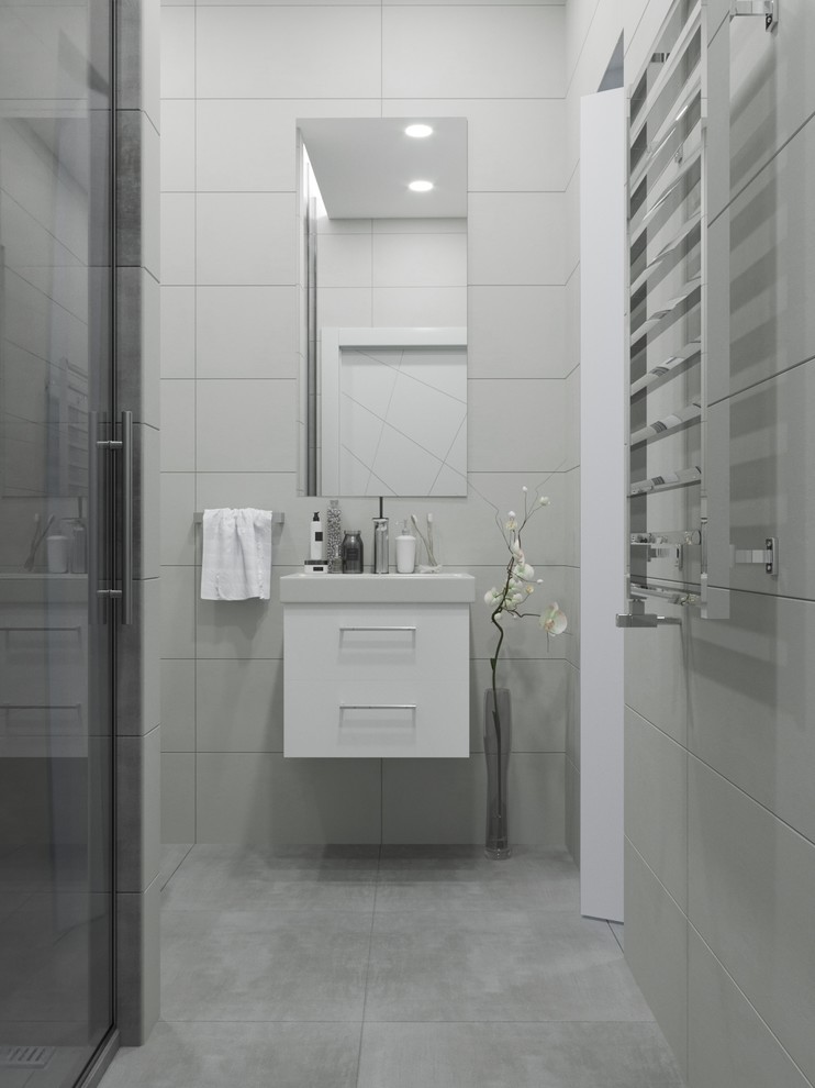 Обложка проекта: Интерьер таунхауса "50 оттенков серого"