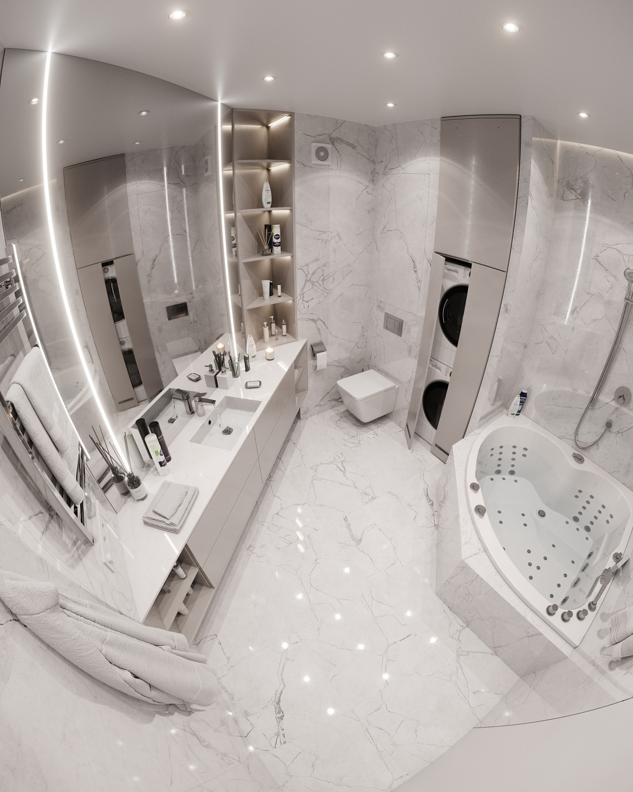 Обложка проекта: Дизайн и 3д-визуализация квартиры в квартире в г. Долгопрудный