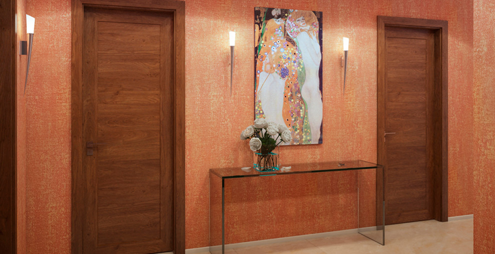 Терракотовая квартира в Берлине