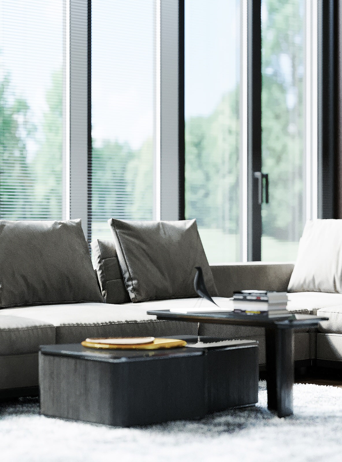 Дизайн интерьера загородного дома д. Никульское