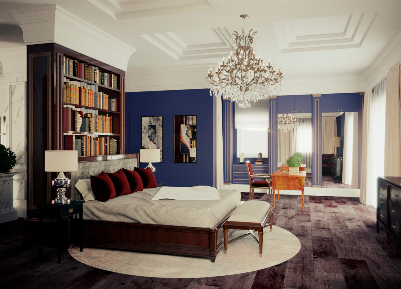 Проект интерьера дома на берегу Азовского моря