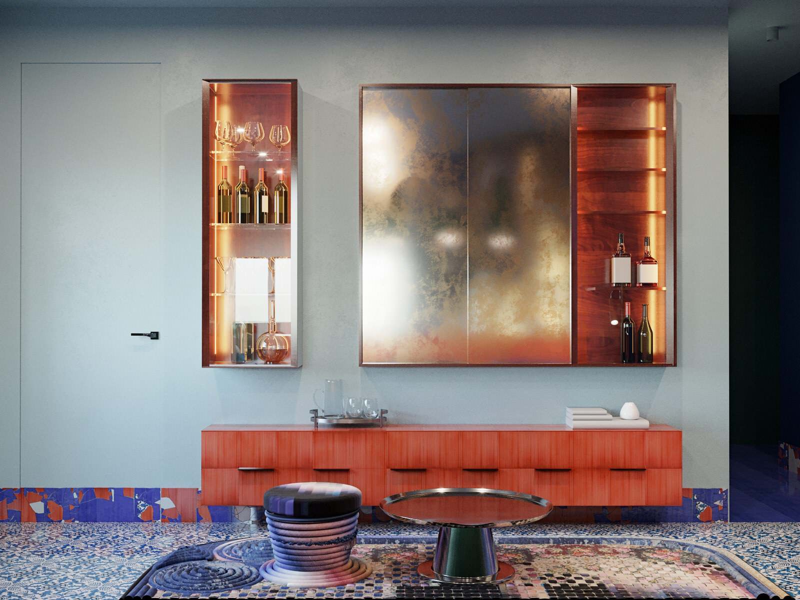 Гостиная. Квартира на Таганке