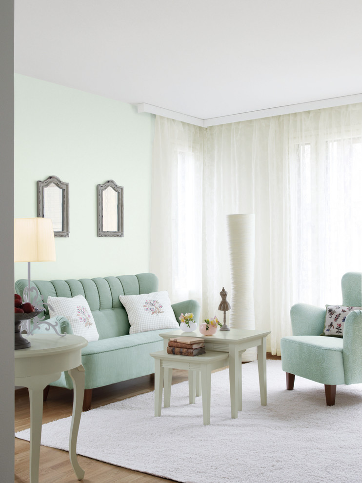 Краски Tikkurila в гостиных