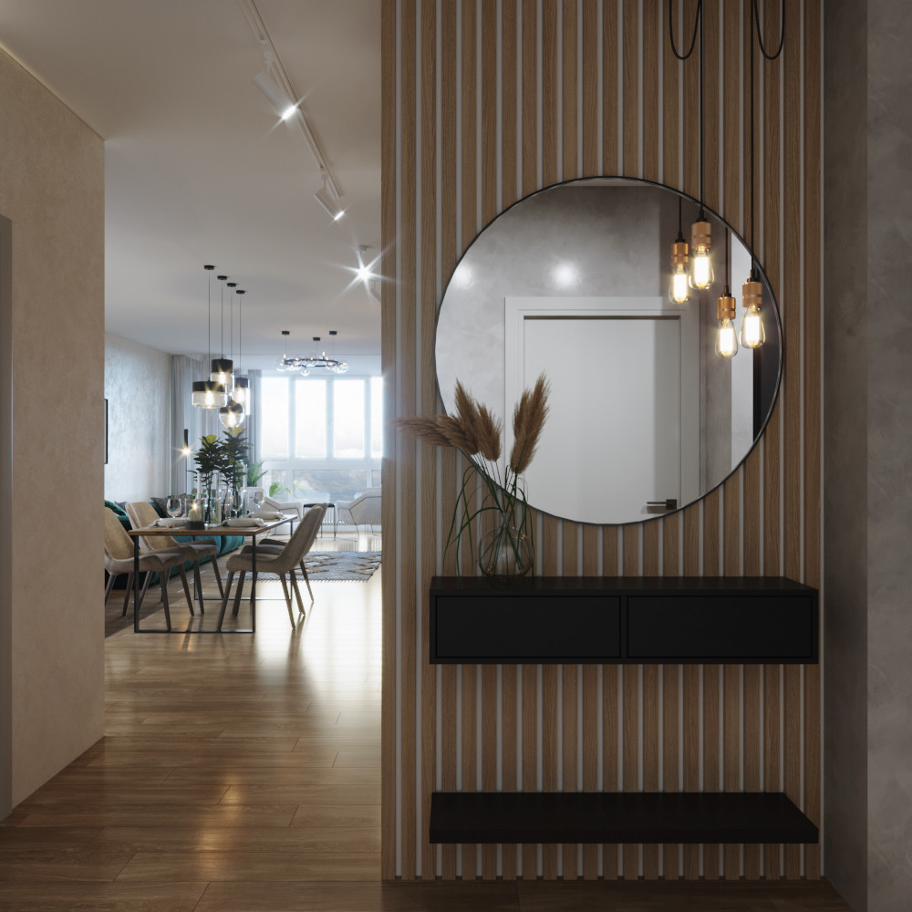 Лофт под радугой