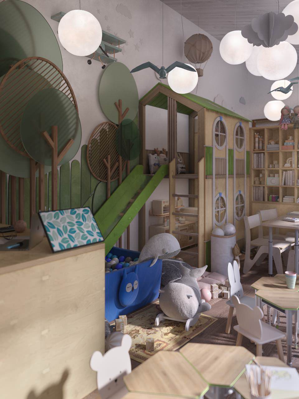 Лесная ривьера, Дюны