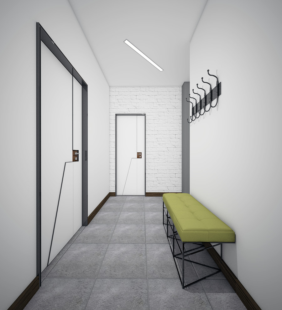 Однокомнатная квартира в скандинавском стиле