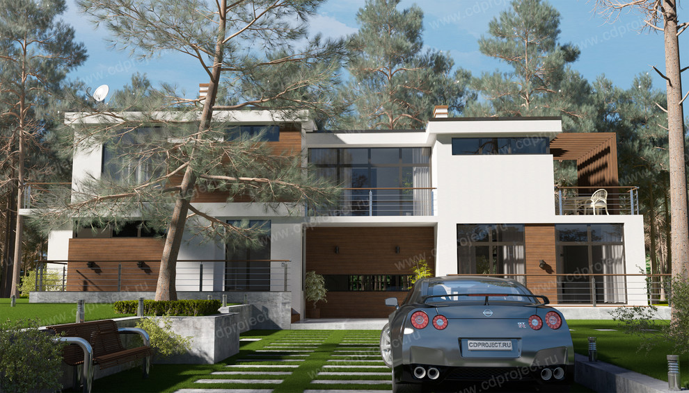 Дом в стиле Хай-тек