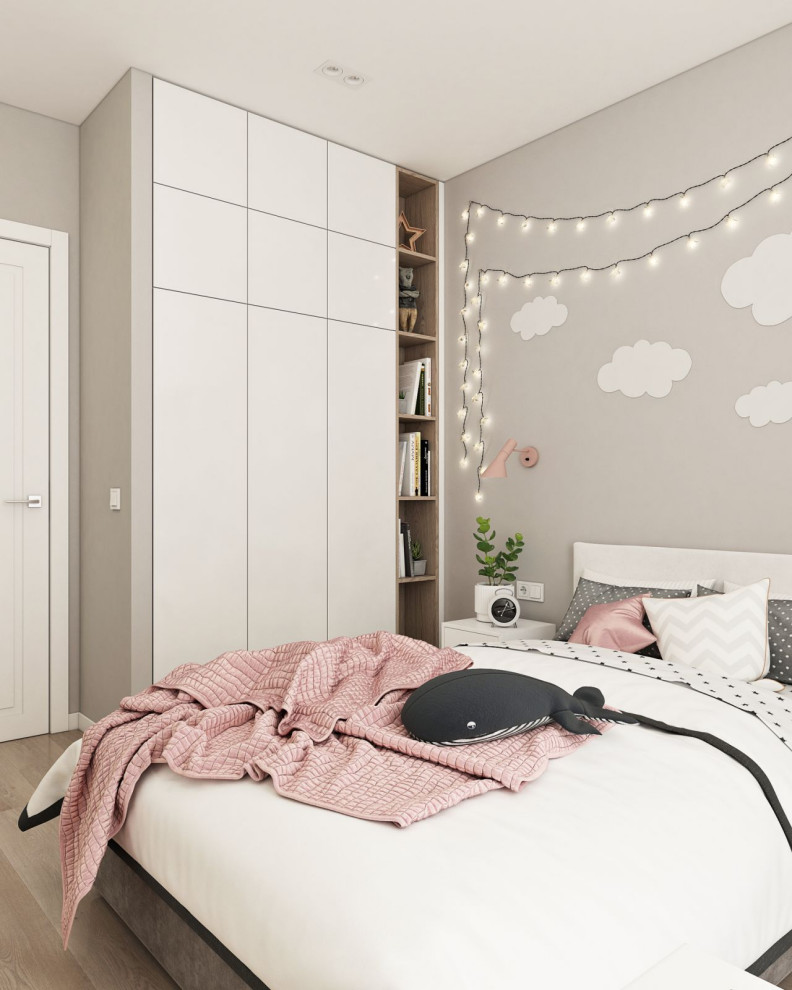 Интерьер квартиры 70 кв.м. для семьи с двумя детьми