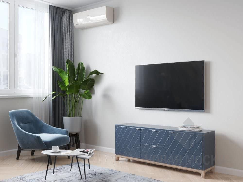 Дизайн-проект 2-комнатной квартиры площадью 65 кв.м. в ЖК «Скандинавия»