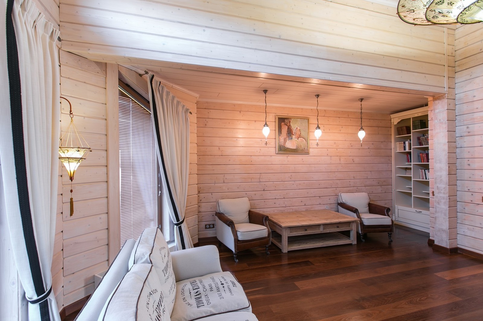 Деревянный дом из клееного бруса