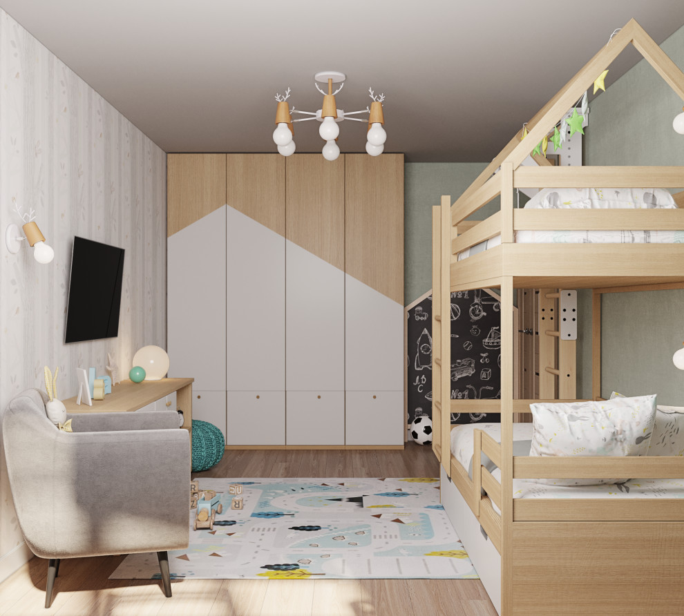 Детская в скандинавском стиле