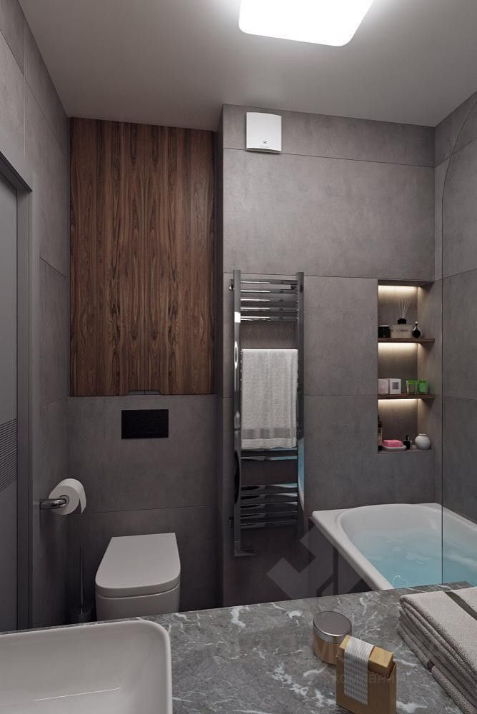 Дизайн-проект квартиры 38 кв.м в ЖК «Новая Звезда»