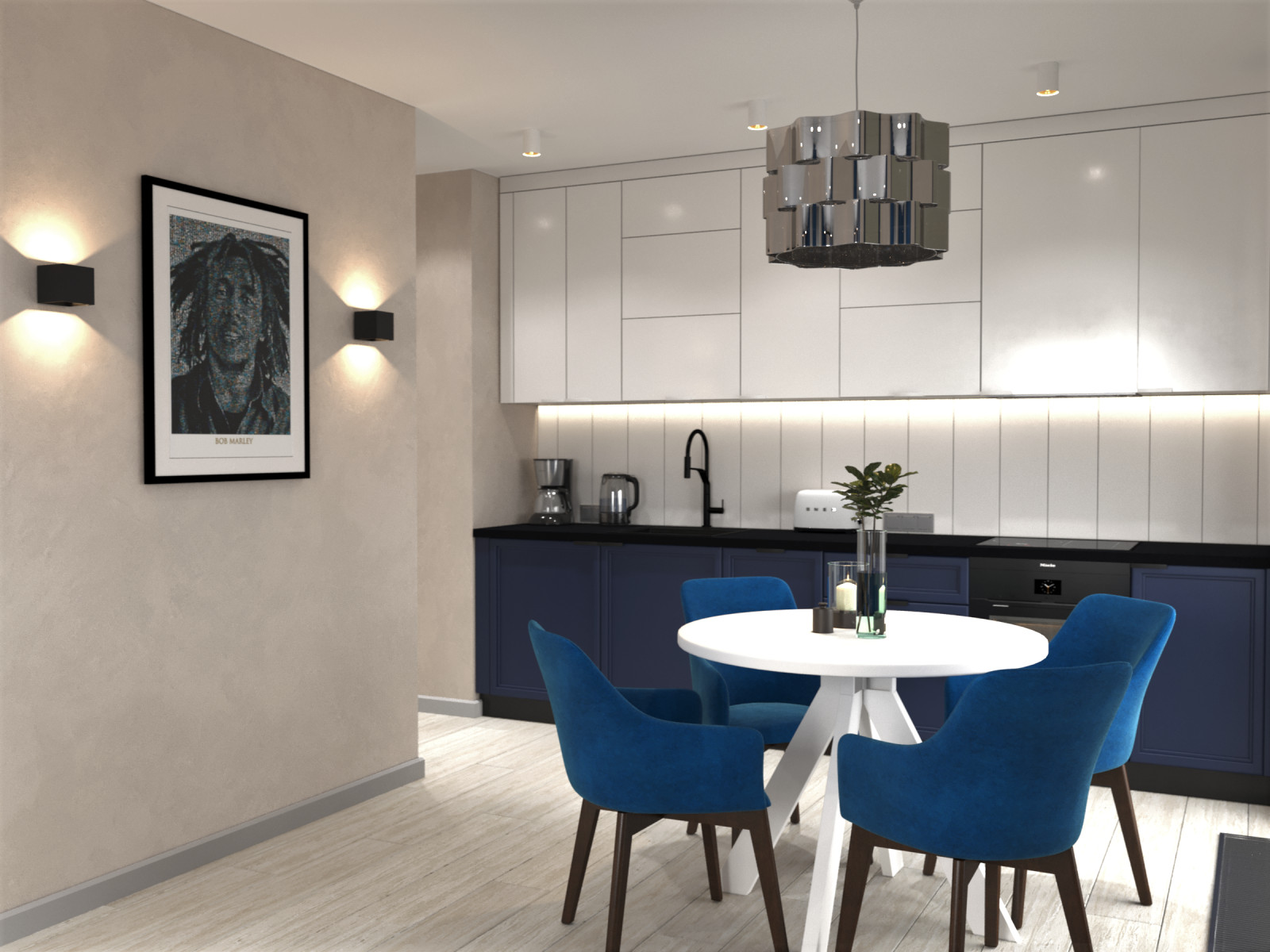 Квартира для холостяка (в процессе комплектации)