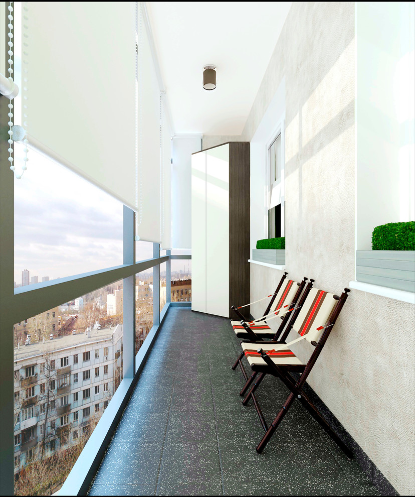 Дизайн-проект квартиры студии мкрн.Изумрудный (Балашиха)