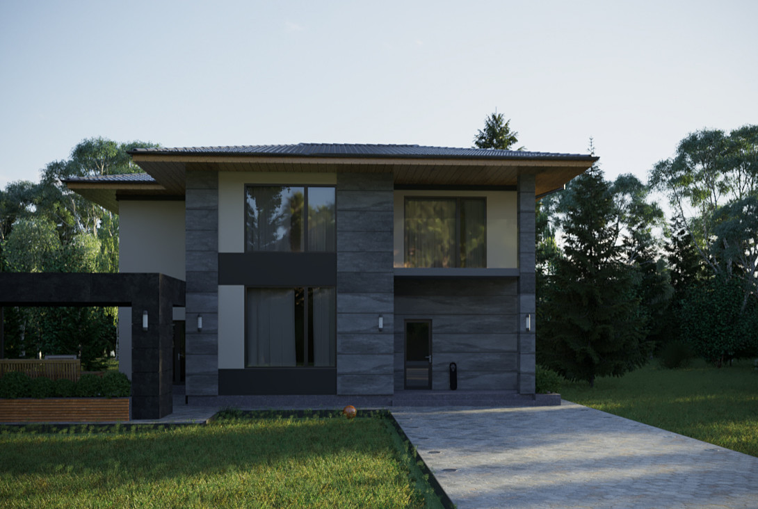 Дизайн-проект фасадов