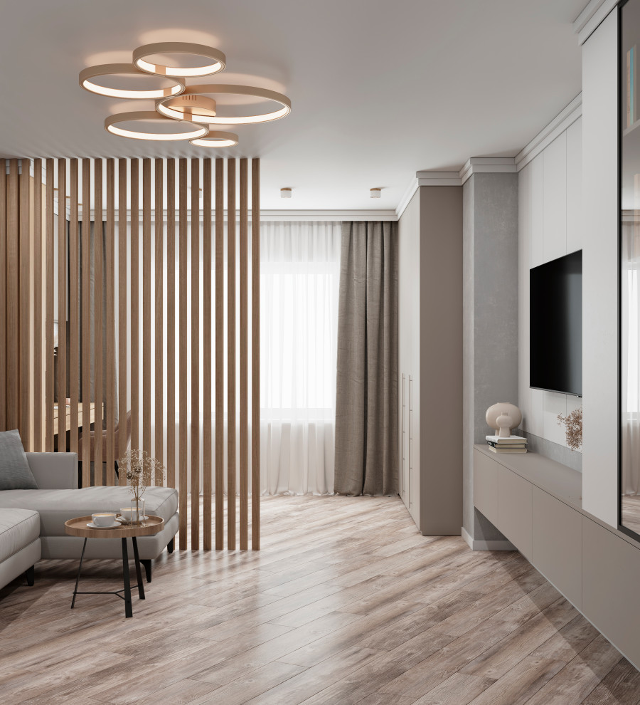 Квартира минимализм для небольшой семьи