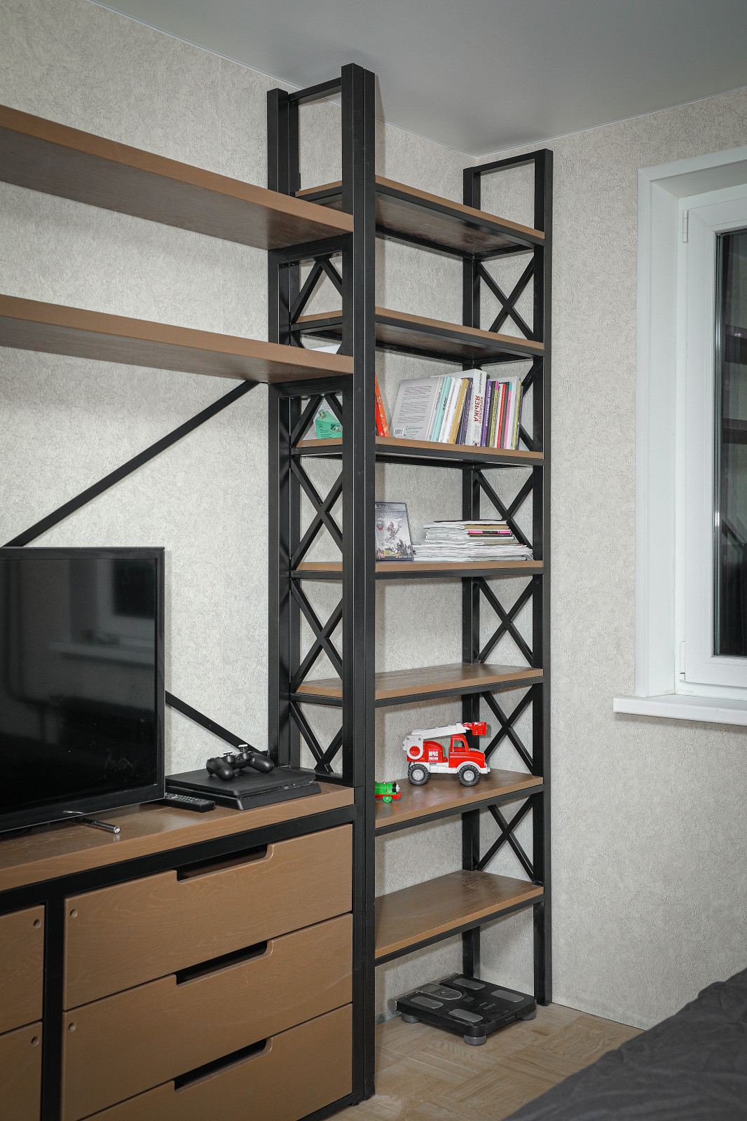 Комната в стиле лофт