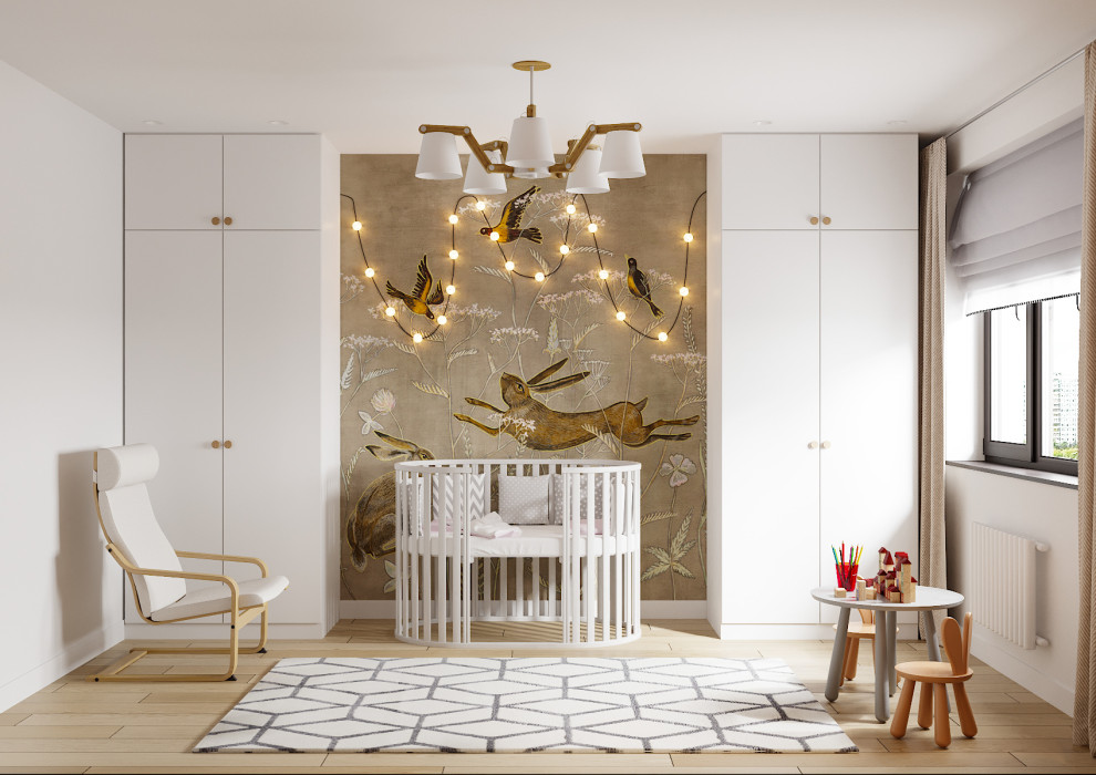 Проект квартиры "Пудра и шоколад"