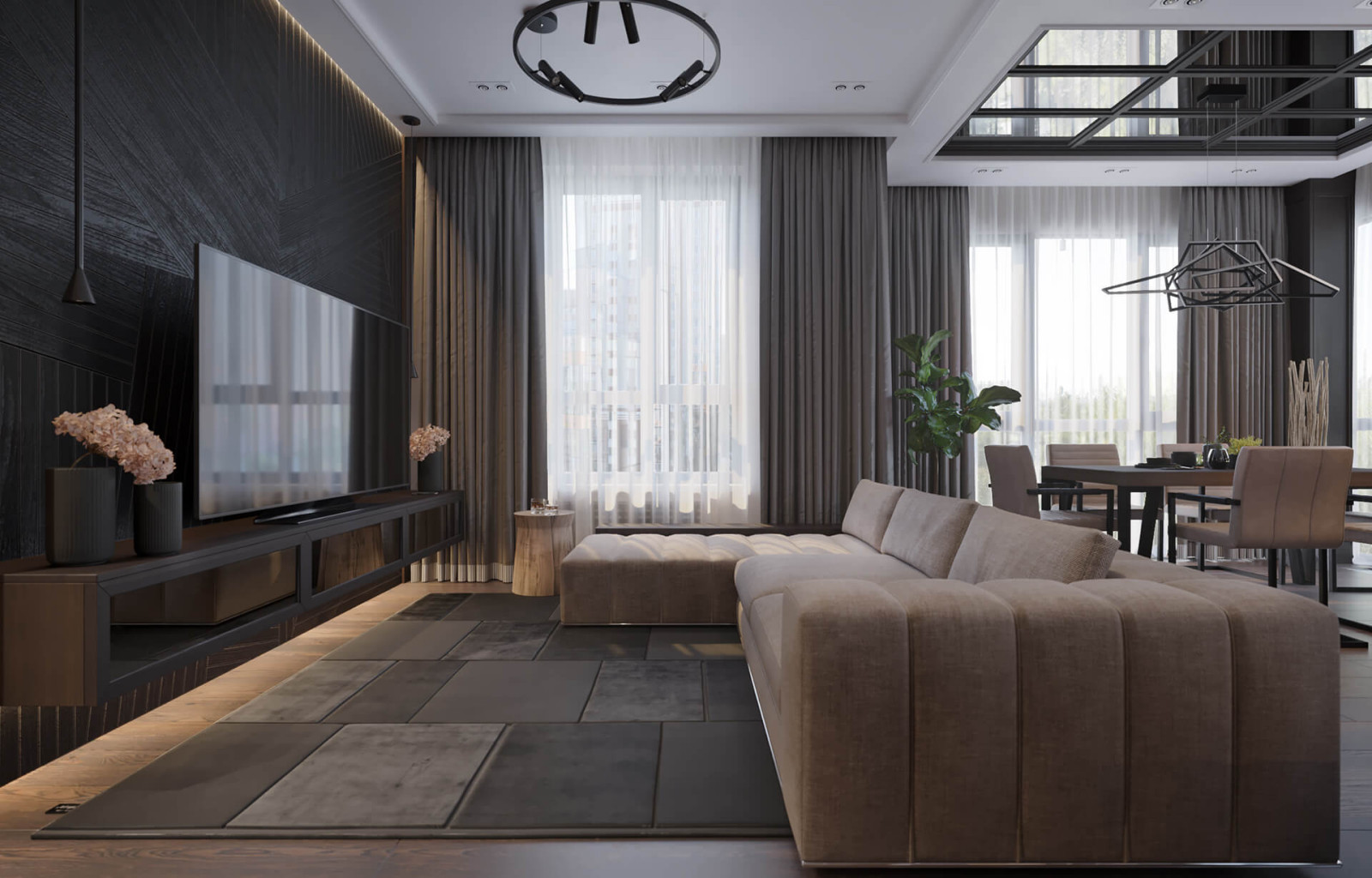 Дизайн квартиры. Greenwood club.