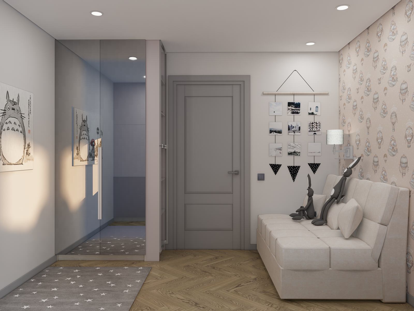 Трешка без перепланировки с газом для семьи с малышом