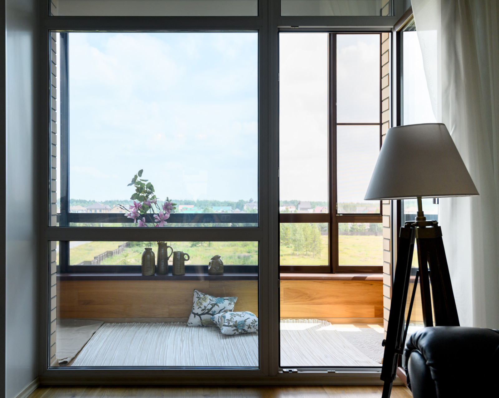 Квартира с атмосферой загородного дома