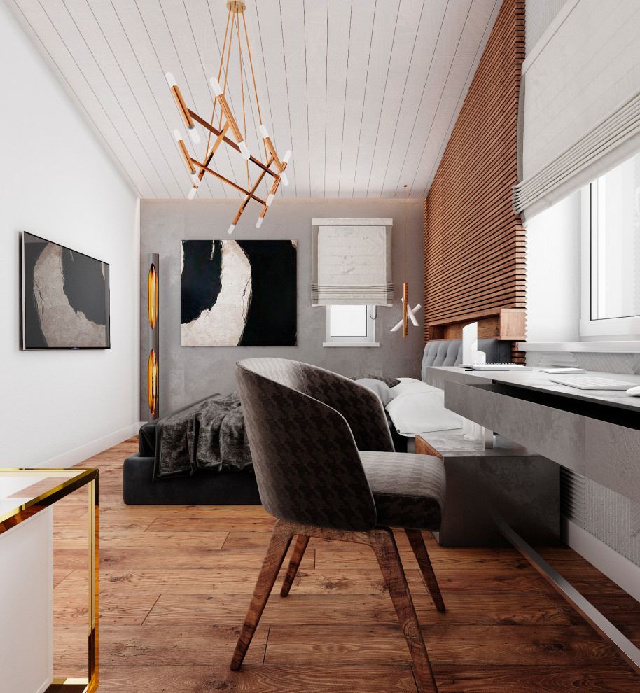 Дизайн проект интерьеров загородного дома в поселке Скандинавия