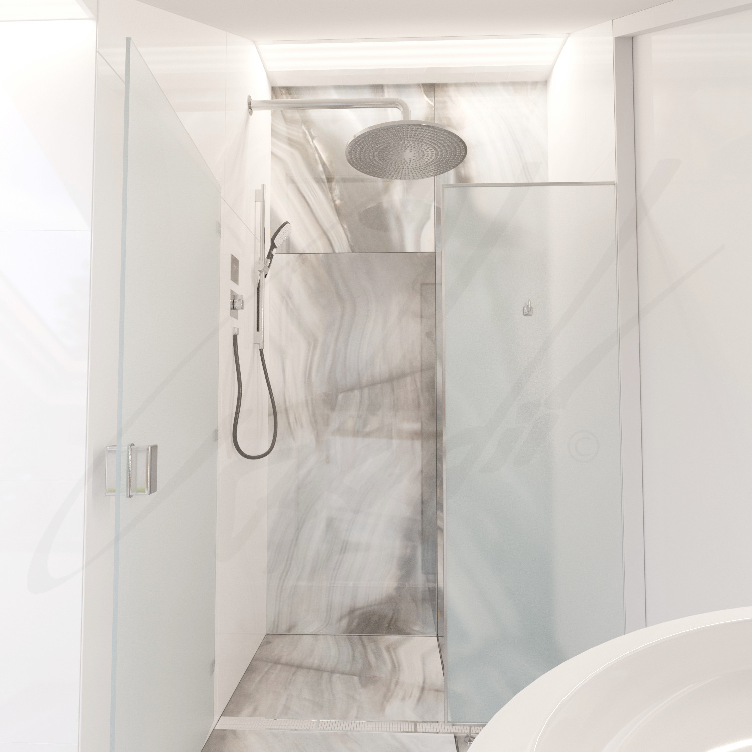 White Mansard (interior design)