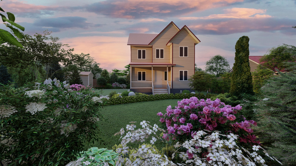Обложка проекта: Загородный дом в Москве. 12 соток