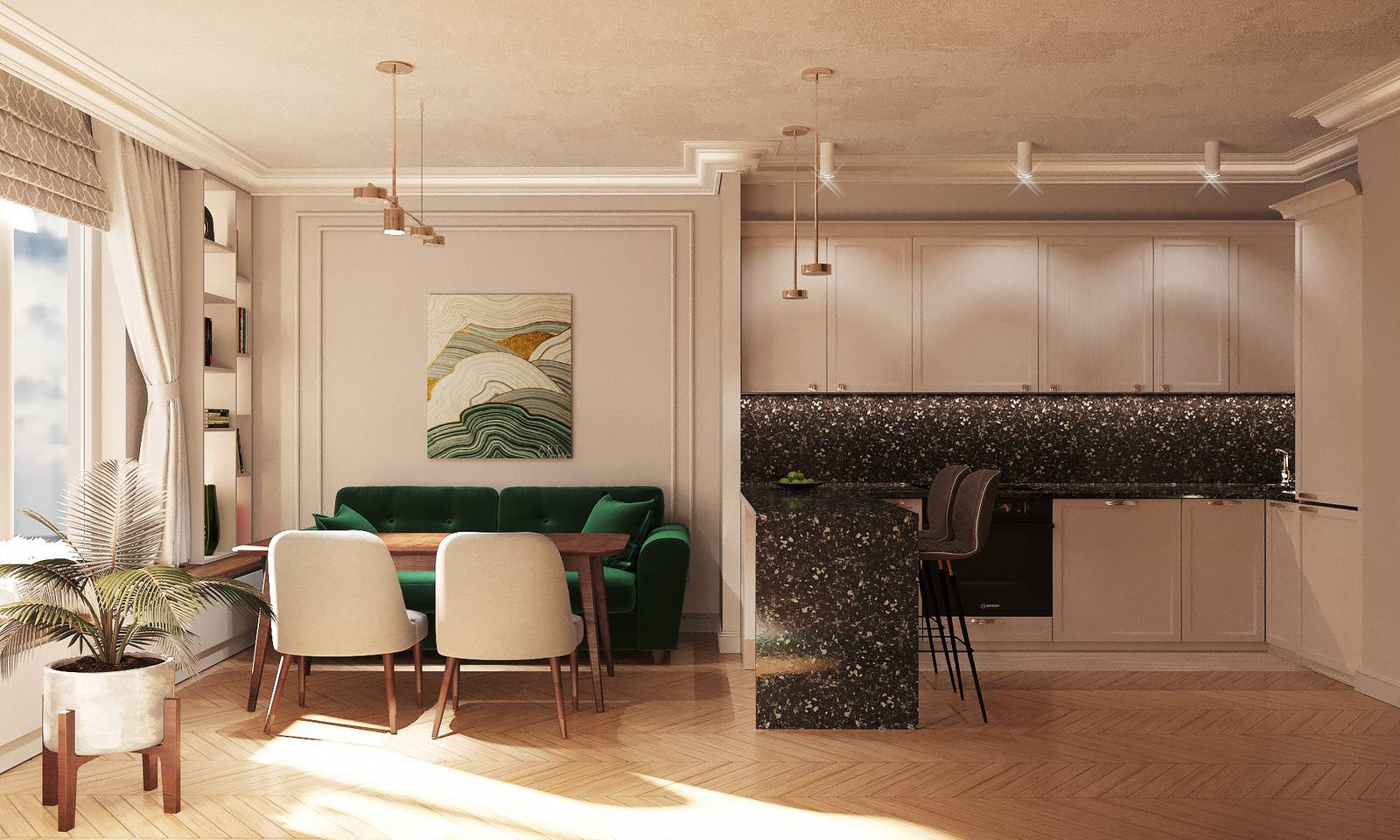 Однушка в ЖК "Сердце Столицы"